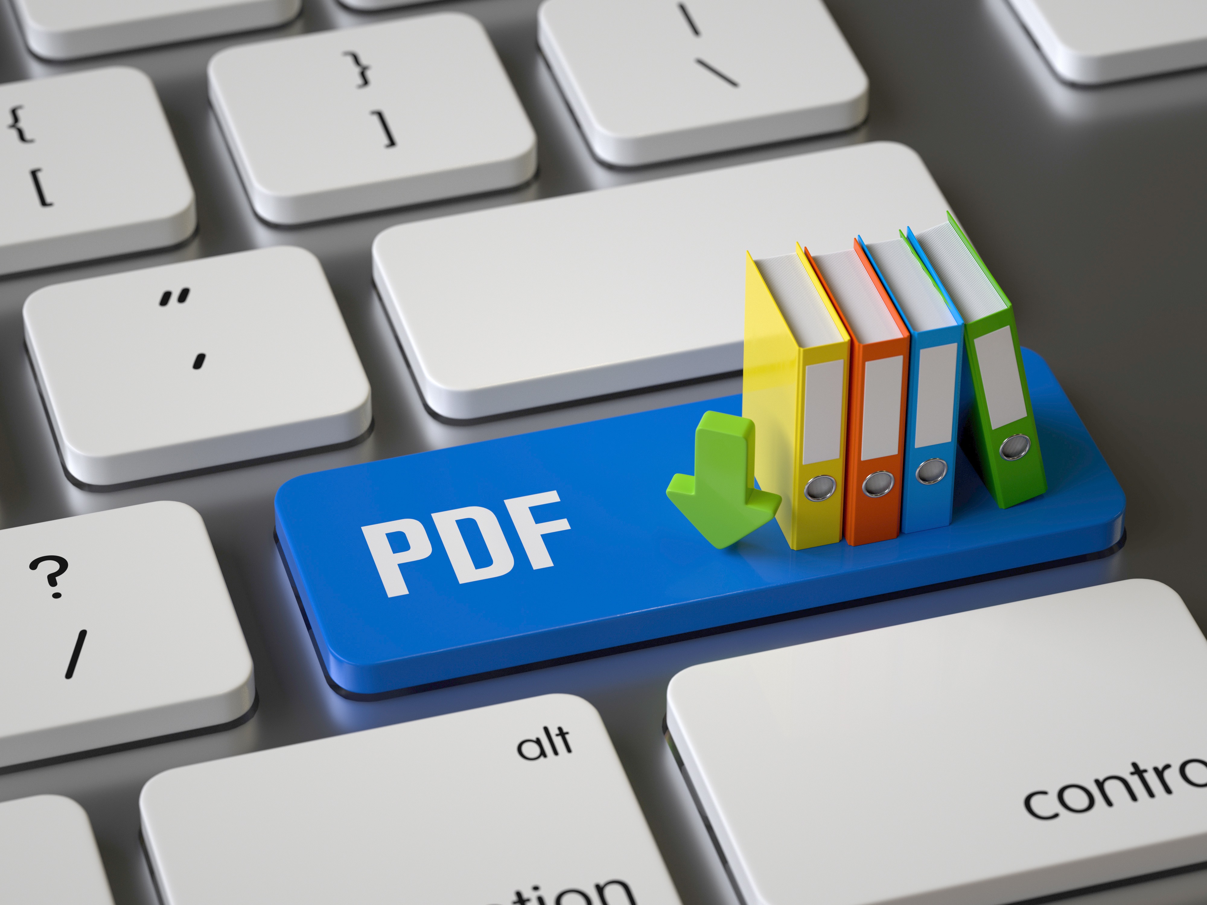 Key to pdf. Copy paste paper.