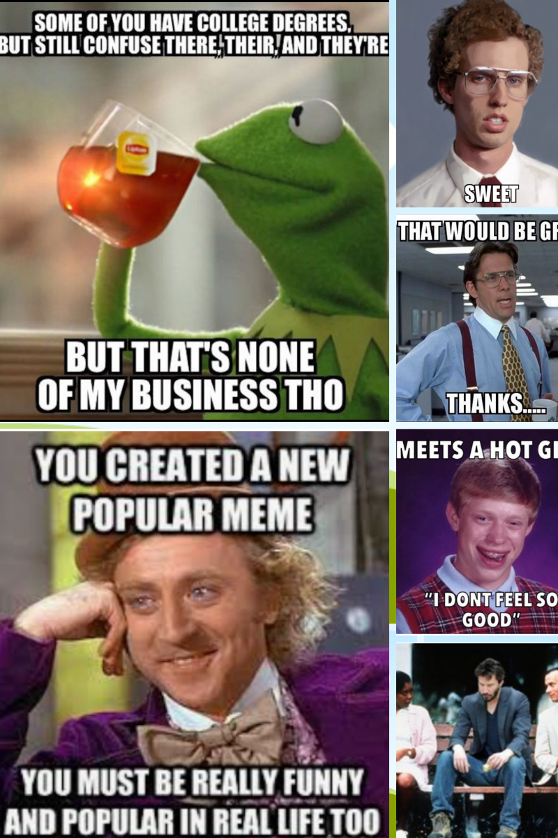 Nonsensical memes: memes that don't make sense