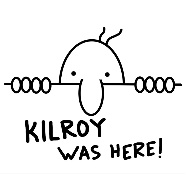 Здесь был килрой. Здесь был килрой граффити. Killroy. Kilroy was here граффити.