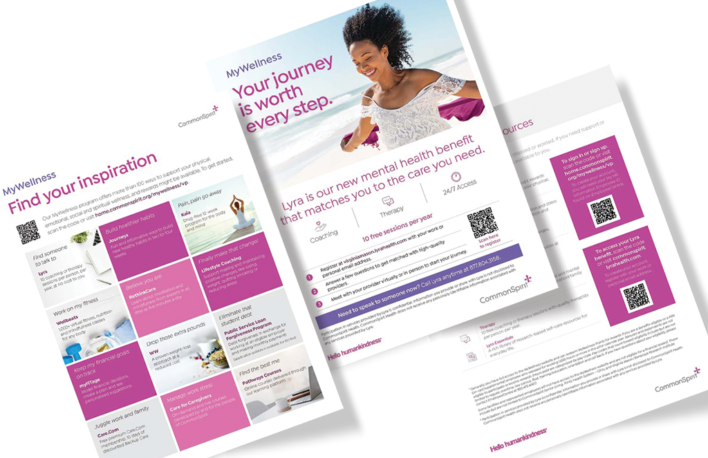 MyWellness collateral